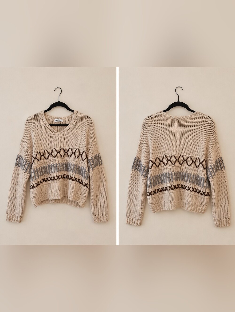 LANE 201 Knit Sweater